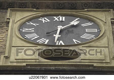 A clock tower in Prague View Large Photo Image Stock Image - A clock tower in Prague. Fotosearch