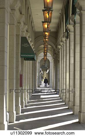 Stock Photo - Building Corridor. Fotosearch