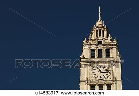 Stock Photo - Wrigley Building in Chicago. Fotosearch
