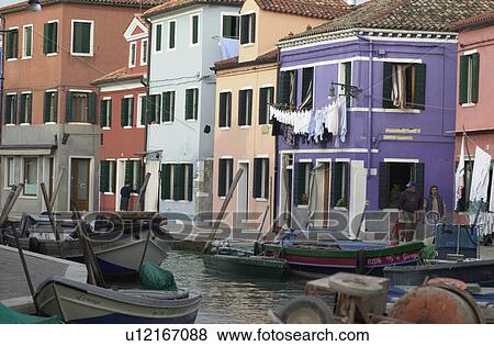 An array of colorful residential buildings View Large Photo Image Stock Photo - An array of colorful residential buildings. Fotosearch