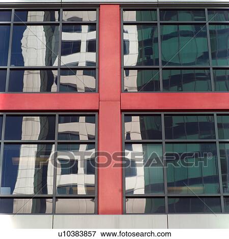 Stock Photo - Building Reflection. Fotosearch
