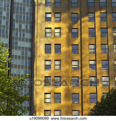Stock Photo - buildings in city centre. Fotosearch