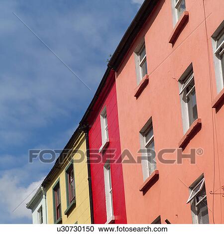 Colorful Buildings View Large Photo Image Stock Image - Colorful Buildings. Fotosearch