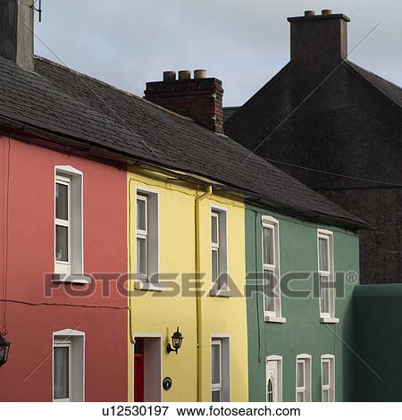 Colorful Buildings View Large Photo Image Stock Photo - Colorful Buildings. Fotosearch