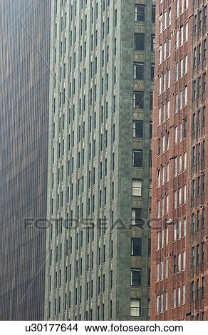 Picture - High rise buildings. Fotosearch