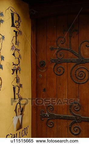 Stock Photography - Decorated Door. Fotosearch
