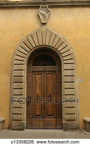 Doors of Florence View Large Photo Image Stock Photograph - Doors of Florence. Fotosearch