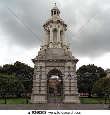 Dublin, Ireland - Trinity College View Large Photo Image Stock Photo - Dublin, Ireland - Trinity College. Fotosearch