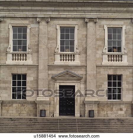 Entrance to Building View Large Photo Image Picture - Entrance to Building. Fotosearch