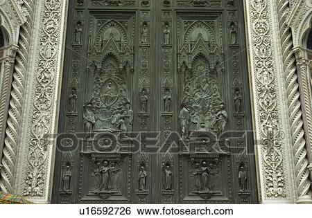 Ornamented Door View Large Photo Image Stock Photograph - Ornamented Door. Fotosearch