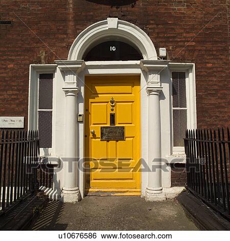 yellow door View Large Photo Image Stock Photograph - yellow door. Fotosearch