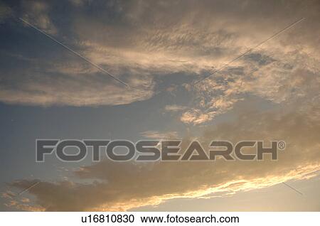 Stock Image - Sky at twilight. Fotosearch
