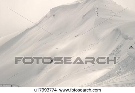 Picture - Snow Covered Hill. Fotosearch