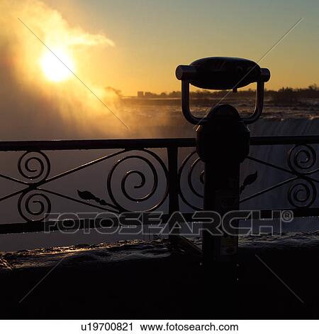 Coin operated viewfinder at Canadian Falls - Niagara View Large Photo Image Stock Image - Coin operated viewfinder at Canadian Falls - Niagara. Fotosearch