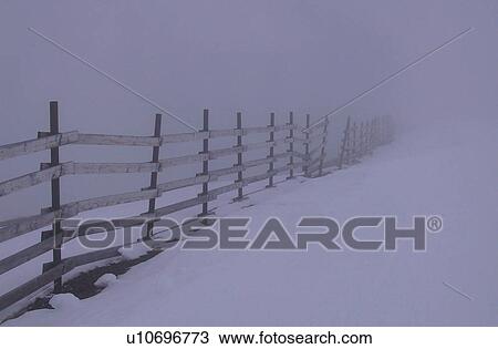 Fence Descending into Fog View Large Photo Image Stock Image - Fence Descending into Fog. Fotosearch