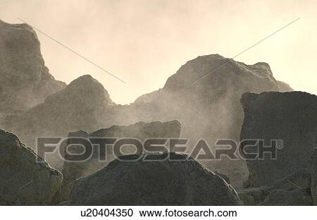 Volcano National Park - Big Island of Hawaii - Steam Vents and Sulpher Bank View Large Photo Image Stock Image - Volcano National Park - Big Island of Hawaii - Steam Vents and Sulpher Bank. Fotosearch