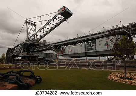 Stock Image - Apparatus at Oil Sands. Fotosearch