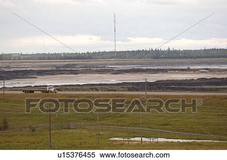 Stock Photography - Oil Sands fields. Fotosearch