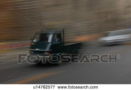 Stock Photo - Street of Florence Italy. Fotosearch