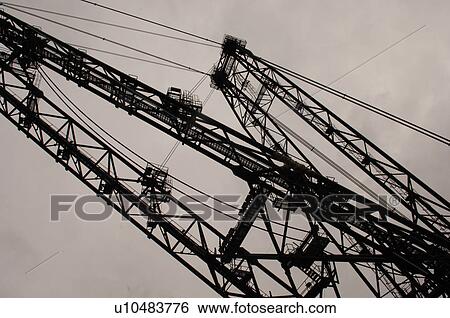 Top part of a crane at Oil Sands View Large Photo Image Stock Photograph - Top part of a crane at Oil Sands. Fotosearch