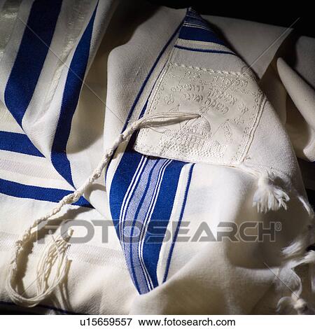 Judaica symbol - Prayer Shawl - Tallit View Large Photo Image Stock Photo - Judaica symbol - Prayer Shawl - Tallit. Fotosearch