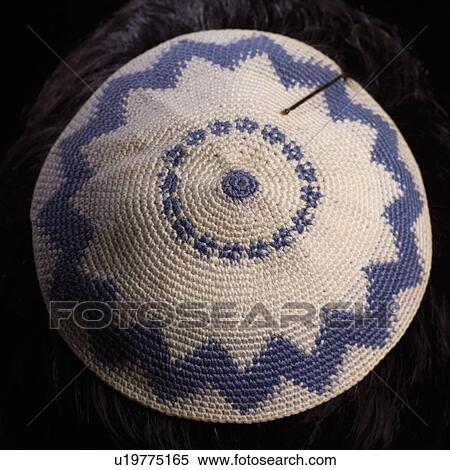 Stock Photography - Kippah - Yarmulke - Jewish skullcap. Fotosearch
