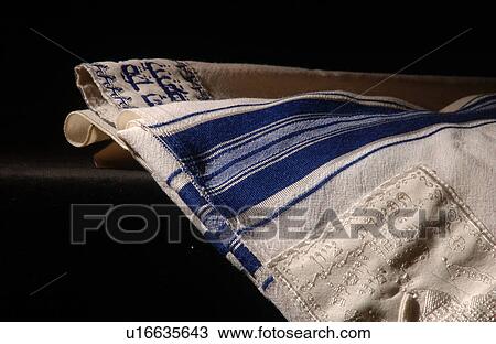 Stock Image - Prayer Shawl - Talis. Fotosearch