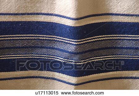 Stock Photography - Prayer Shawl - Talis. Fotosearch