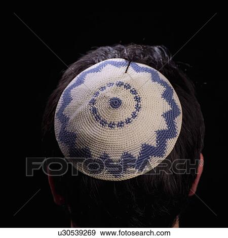 Stock Photo - Kippah - Yarmulke - Jewish skullcap. Fotosearch