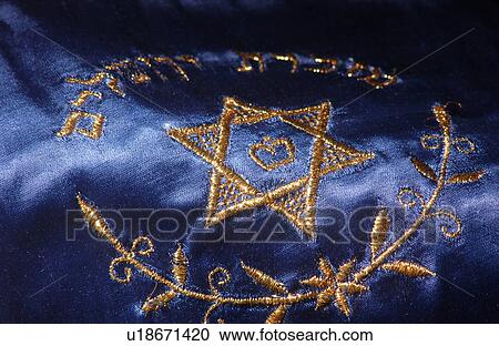 Stock Image - Prayer Shawl - Talis. Fotosearch