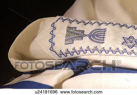 Prayer Shawl - Talis View Large Photo Image Stock Photograph - Prayer Shawl - Talis. Fotosearch