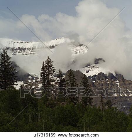 Stock Photo - Athabasca Falls, Jasper National Park, Canada. Fotosearch