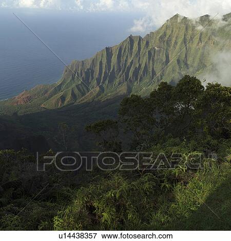 Stock Photo - Waimea Canyon - Kauai, Hawaii. Fotosearch