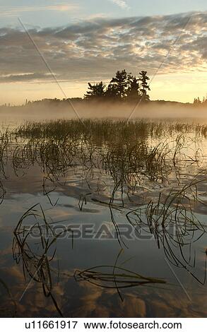 Stock Photo - Lake of the Woods, Ontario, Canada. Fotosearch