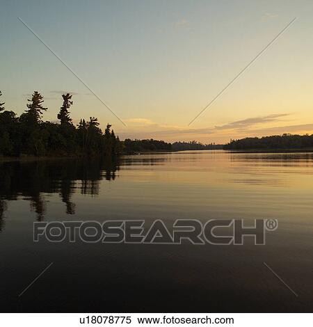 Lake of the woods - Ontario, Canada View Large Photo Image Stock Photography - Lake of the woods - Ontario, Canada. Fotosearch