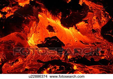 Lava flow - Volcano National Park - Hawaii View Large Photo Image Picture - Lava flow - Volcano National Park - Hawaii. Fotosearch