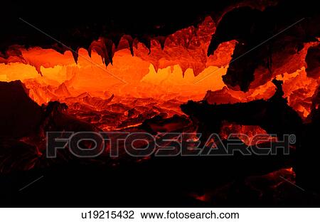 Lava flow - Volcano National Park - Hawaii View Large Photo Image Stock Image - Lava flow - Volcano National Park - Hawaii. Fotosearch