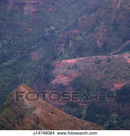 Waimea Canyon - Kauai, Hawaii View Large Photo Image Picture - Waimea Canyon - Kauai, Hawaii. Fotosearch