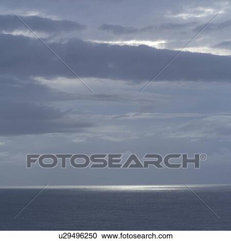 Stock Image - Hawaiian Islands of Molokai and Kauai - Ocean Views. Fotosearch