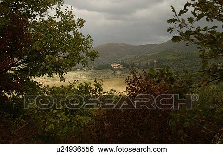 Stock Photograph - Landscapes - Tuscany, Italy. Fotosearch
