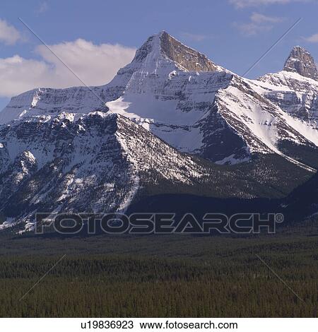 Stock Image - Canadian Rocky Mountains. Fotosearch