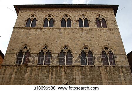 Building Exterior in Siena View Large Photo Image Stock Photo - Building Exterior in Siena. Fotosearch