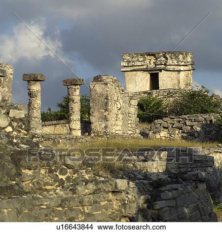Mayan Ruins View Large Photo Image Picture - Mayan Ruins. Fotosearch