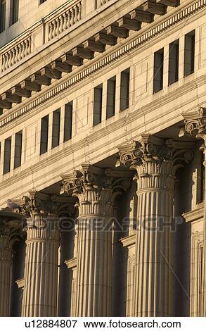 Pillars of a building View Large Photo Image Stock Photo - Pillars of a building. Fotosearch