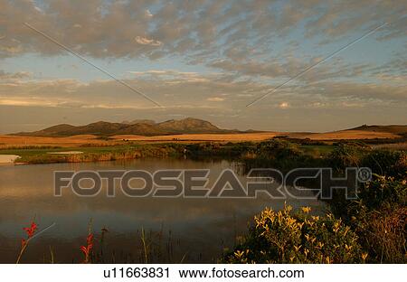 Stock Image - Coastal Landscape - South Africa. Fotosearch