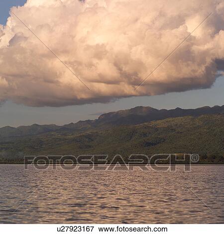 Shoreline along Inle Lake View Large Photo Image Stock Photo - Shoreline along Inle Lake. Fotosearch