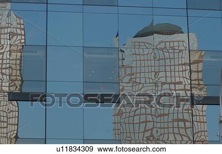 Stock Photo - Building Reflection. Fotosearch