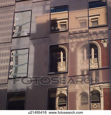 Building Reflection View Large Photo Image Stock Photograph - Building Reflection. Fotosearch