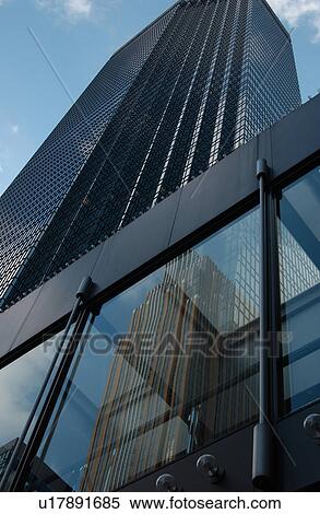 Stock Photography - Building Reflection. Fotosearch