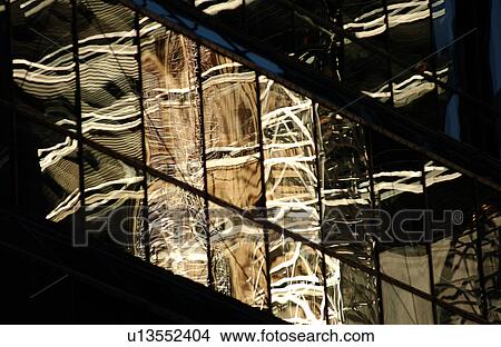 Picture - Reflection High rise buildings in Chicago. Fotosearch